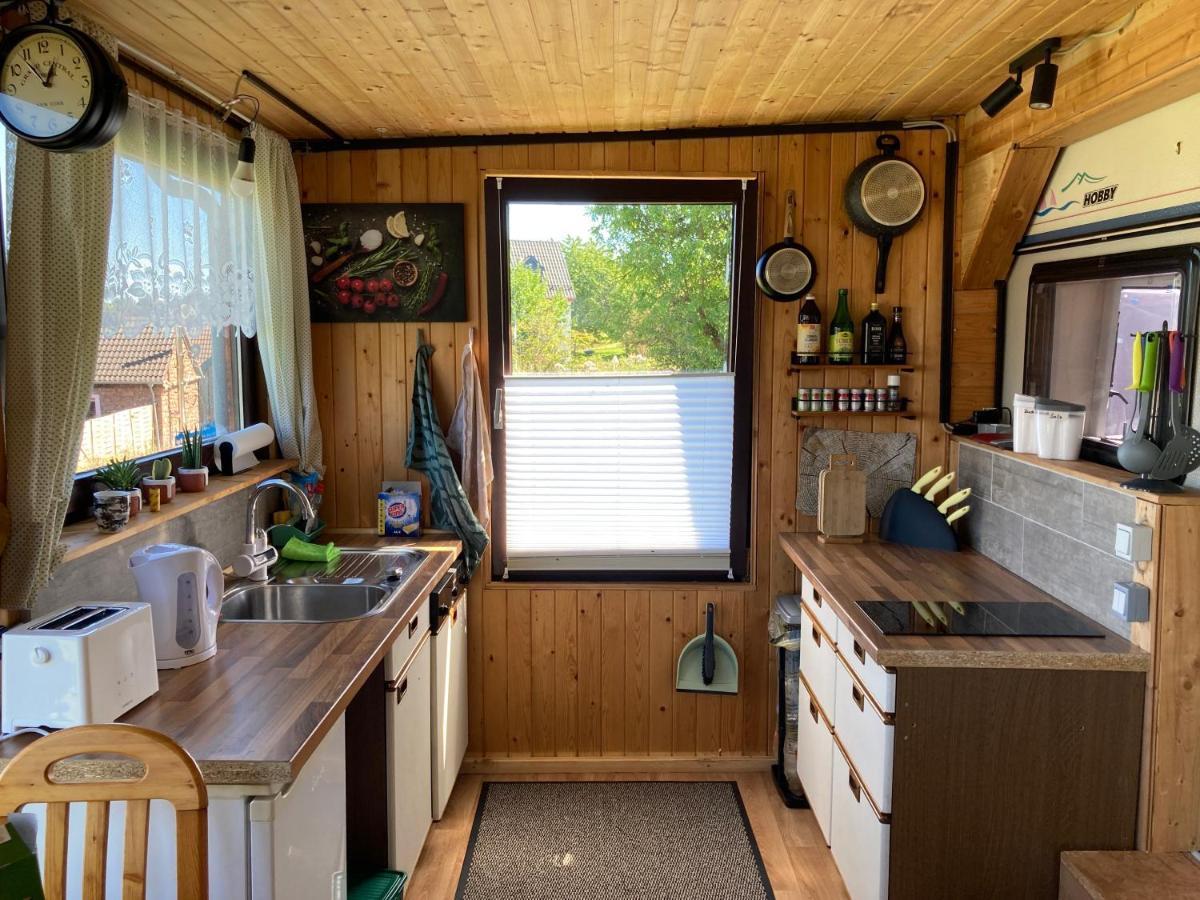 Villa Tiny House Anneliese Hunde Okay Oberbettingen Exterior foto