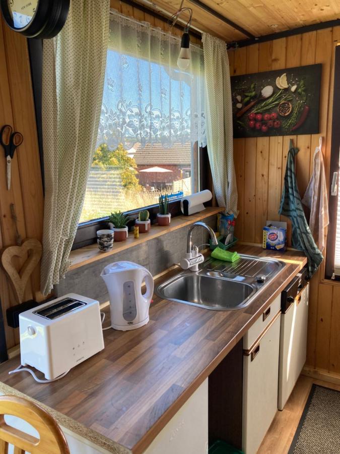 Villa Tiny House Anneliese Hunde Okay Oberbettingen Exterior foto