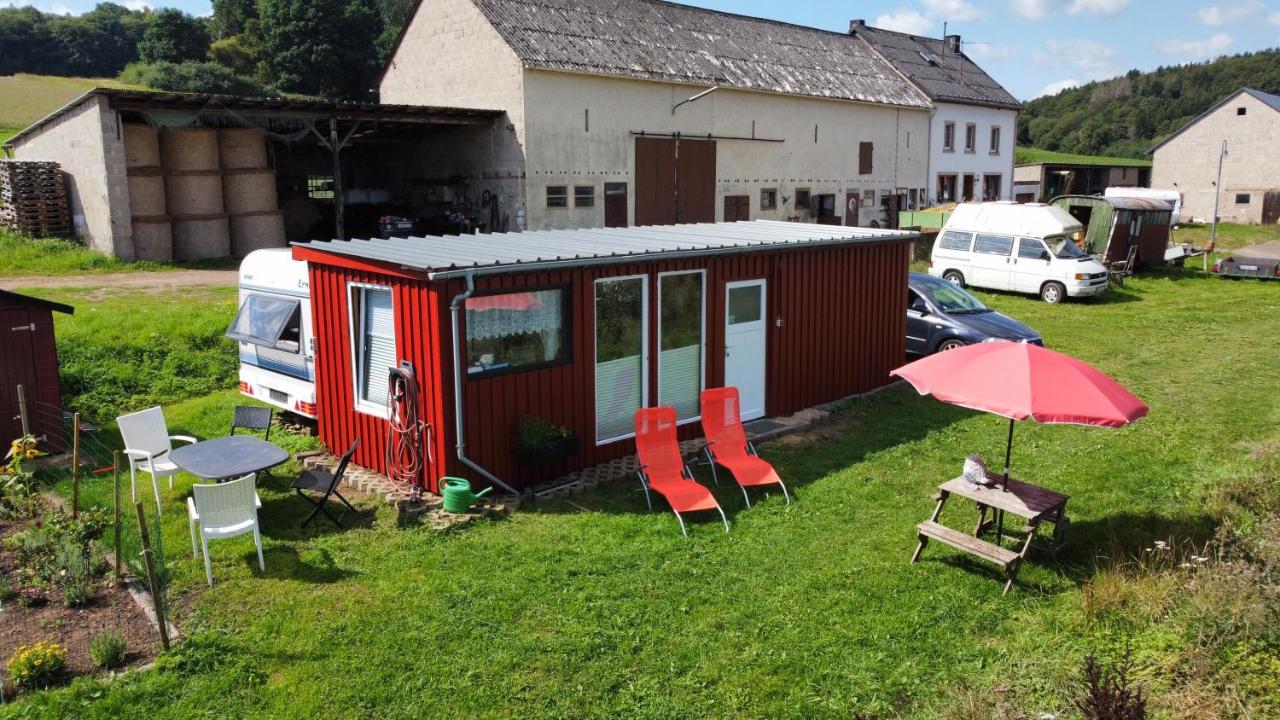 Villa Tiny House Anneliese Hunde Okay Oberbettingen Exterior foto