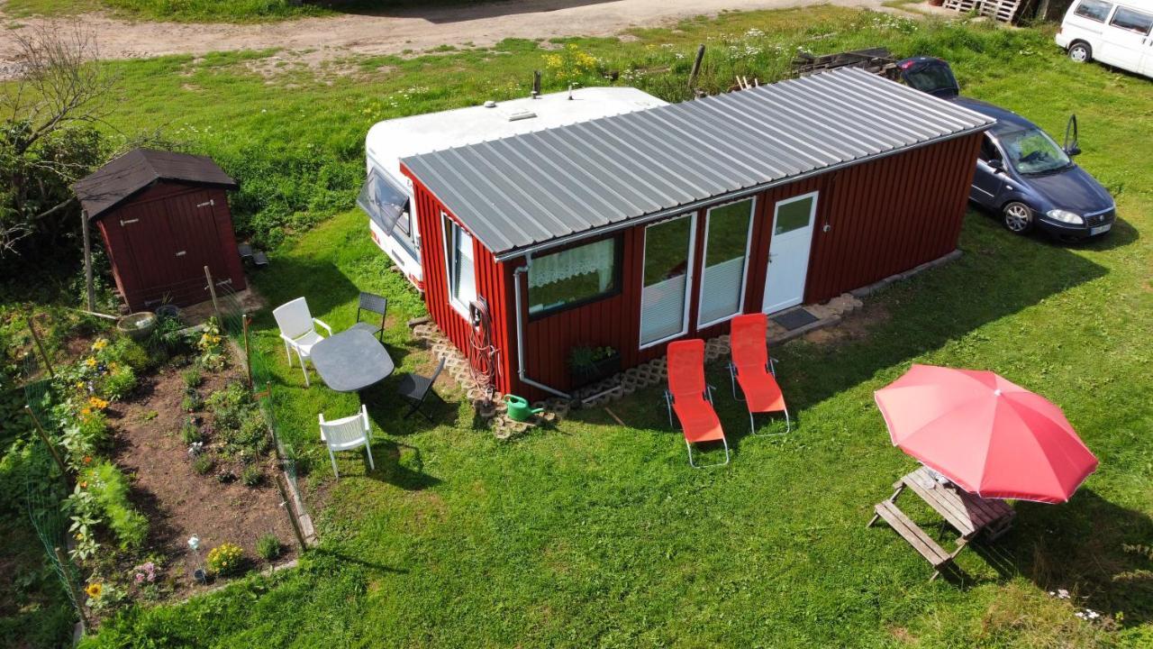 Villa Tiny House Anneliese Hunde Okay Oberbettingen Exterior foto