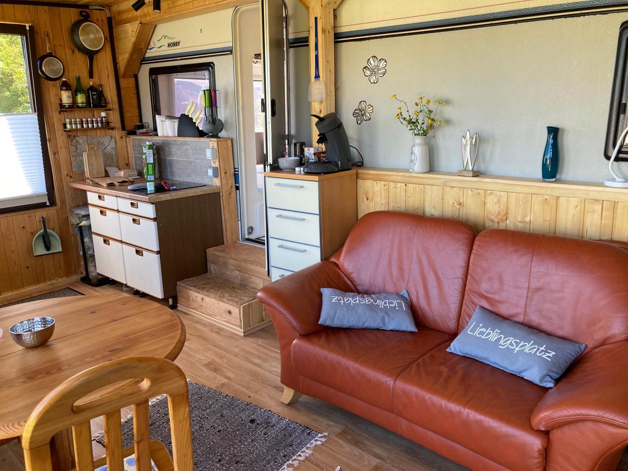 Villa Tiny House Anneliese Hunde Okay Oberbettingen Exterior foto