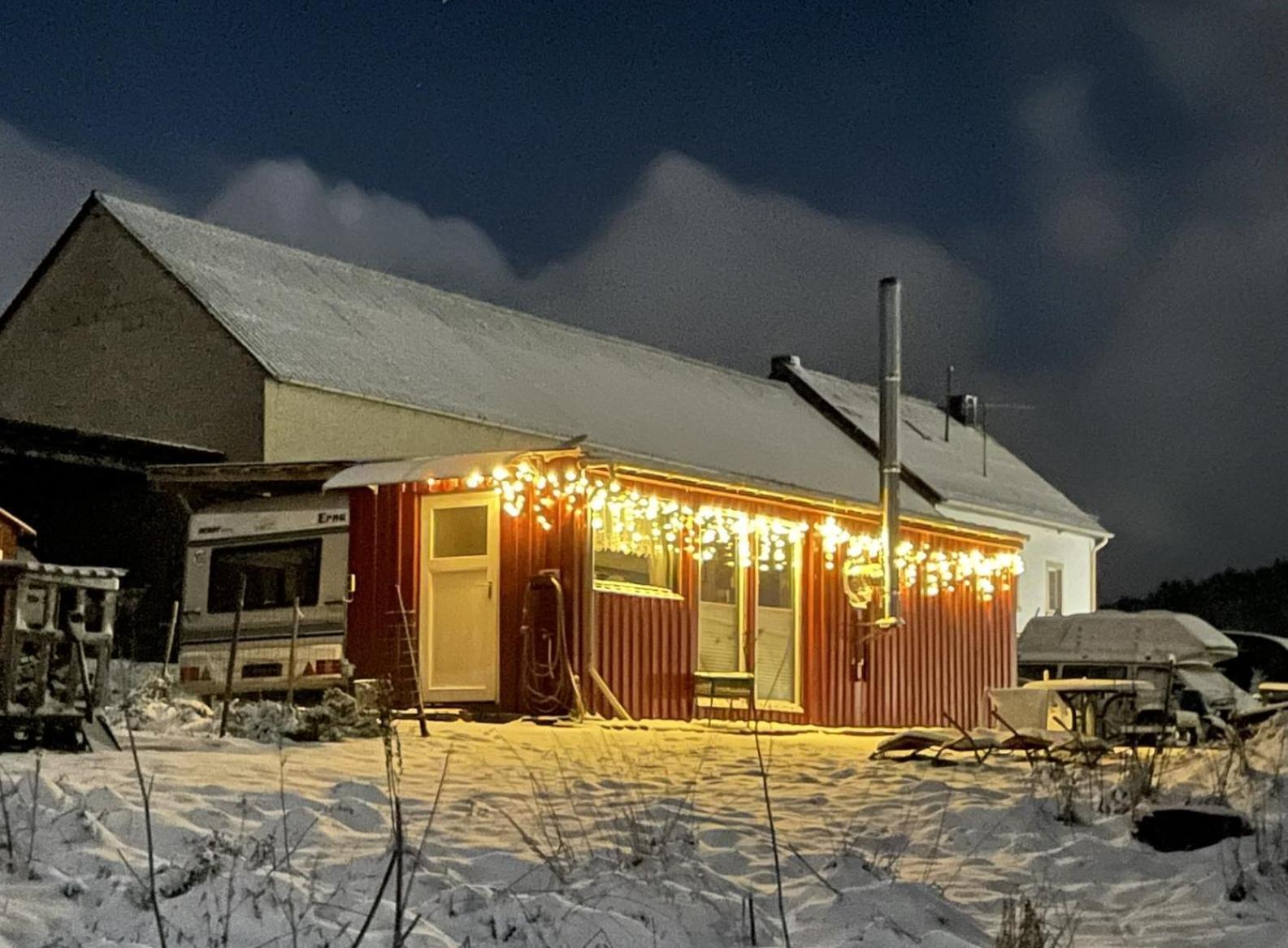Villa Tiny House Anneliese Hunde Okay Oberbettingen Exterior foto